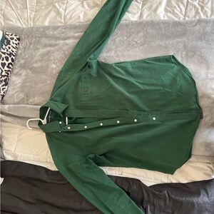 Ralph Lauren Classic Fit Forest Green Shirt